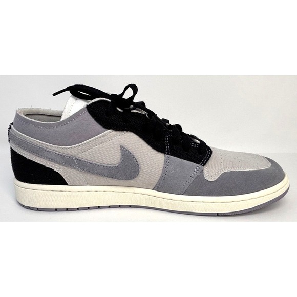 Nike Air Jordan Mens Size 12 1 SE Craft Low‎ Inside Out Cement Grey DZ4135-002 - Picture 5 of 9